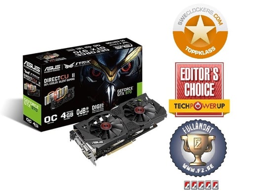 ASUS GeForce GTX 970 4GB STRIX DC2 OC