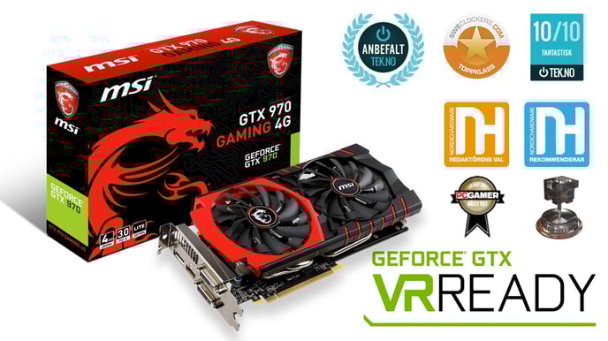 MSI GeForce GTX 970 4GB Gaming
