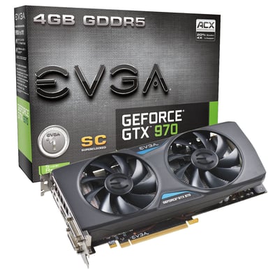 EVGA GeForce GTX 970 SC ACX 1.0 Cooling + spel på köpet värde 399kr