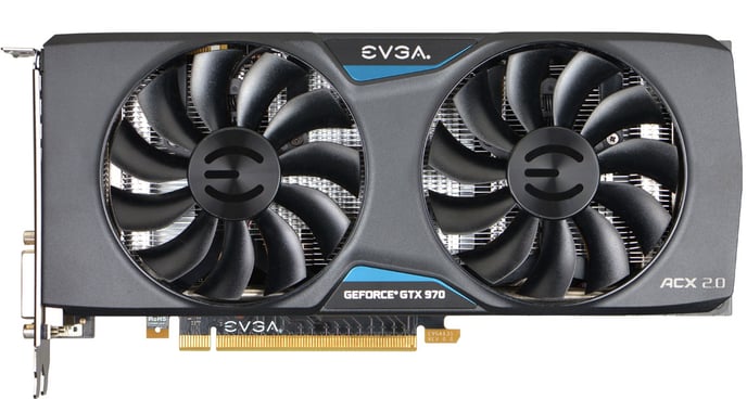 EVGA GeForce GTX 970 4GB SSC ACX 2.0 Cooling