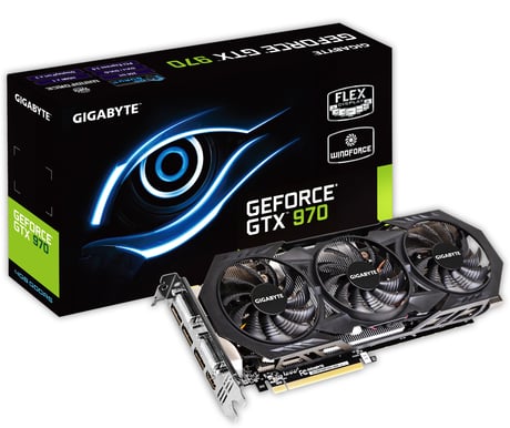 Gigabyte GeForce GTX 970 4GB Windforce 3X OC