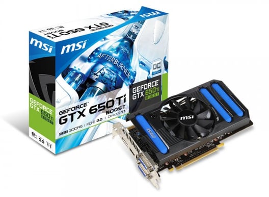 MSI GeForce GTX 650Ti 1GB OC