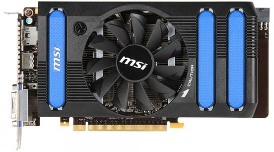 MSI GeForce GTX 650Ti 1GB OC