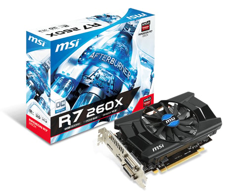 MSI Radeon R7 260X 2GB OC