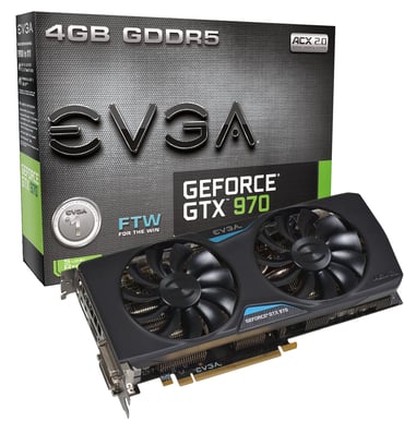 EVGA GeForce GTX 970 4GB FTW ACX 2.0 Cooling