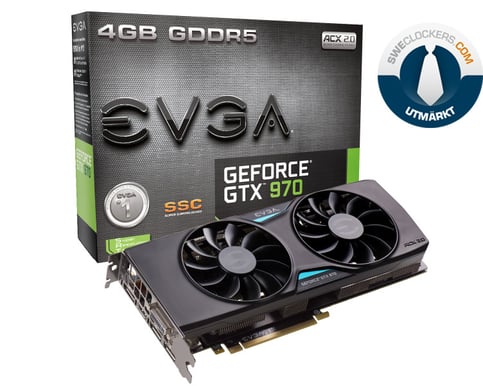 EVGA GeForce GTX 970 4GB ACX 2.0+ SSC