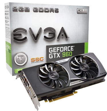 EVGA GeForce GTX 960 2GB ACX 2.0+ SSC
