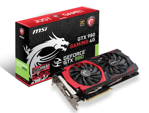 MSI GeForce GTX 980 Gaming 4GB