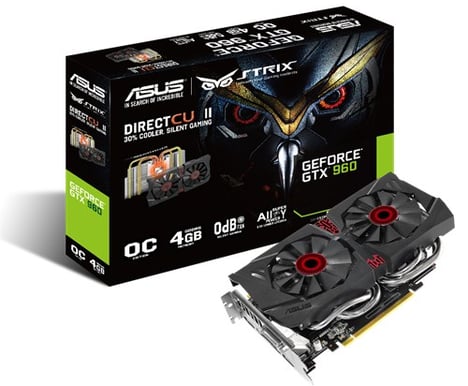 ASUS GeForce GTX 960 4GB STRIX DC2 OC