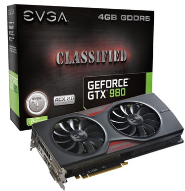 EVGA GeForce GTX 980 4GB Classified ACX 2.0 Cooling