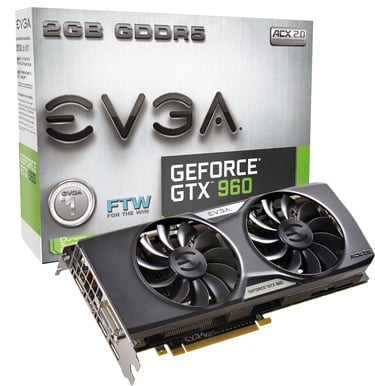 EVGA GeForce GTX 960 2GB ACX 2.0+ FTW