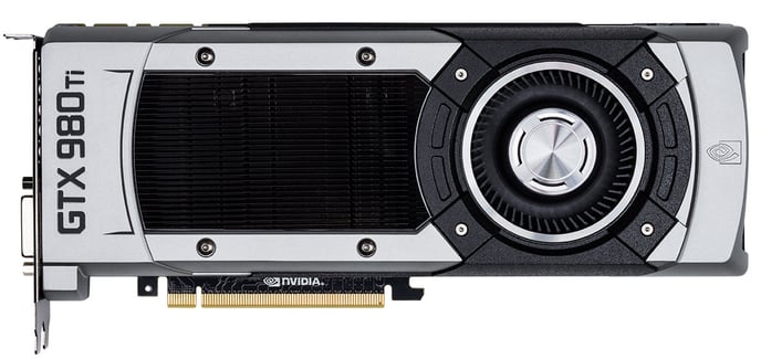 EVGA GeForce GTX 980 Ti 6GB Referenskylare