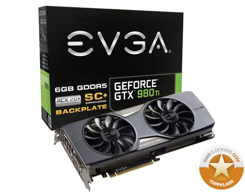 EVGA GeForce GTX 980 Ti 6GB ACX 2.0+ SC+