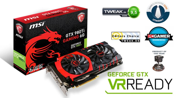 MSI GeForce GTX 980 Ti 6GB Gaming