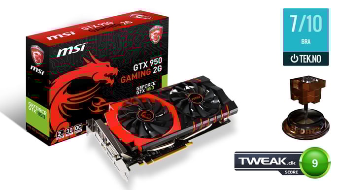 MSI GeForce GTX 950 2GB Gaming
