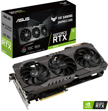 ASUS GeForce RTX 3070 8GB TUF GAMING OC