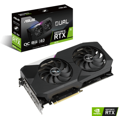 ASUS GeForce RTX 3070 8GB DUAL OC