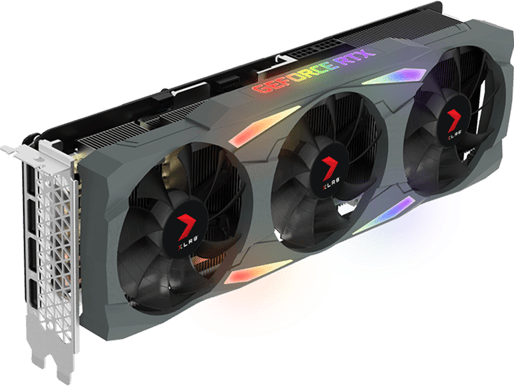 PNY GeForce RTX 3090 24GB XLR8 Gaming UPRISING EPIC-X RGB Triple Fan Edition