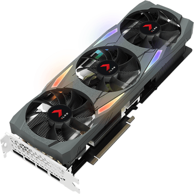 PNY GeForce RTX 3090 24GB XLR8 Gaming UPRISING EPIC-X RGB Triple Fan Edition