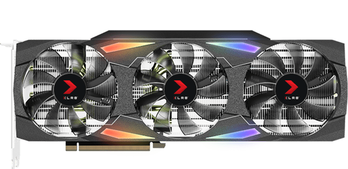PNY GeForce RTX 3080 10GB XLR8 Gaming UPRISING EPIC-X RGB Triple Fan Edition