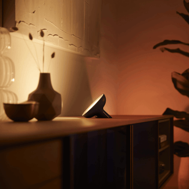 Philips Hue Bloom Color Bordslampa Svart
