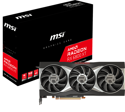 MSI Radeon RX 6800 XT 16GB