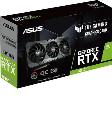 ASUS GeForce RTX 3060 Ti 8GB TUF GAMING OC