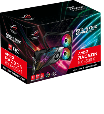 ASUS Radeon RX 6800 XT 16GB ROG STRIX GAMING OC LC