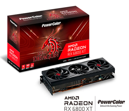 PowerColor Radeon RX 6800 XT 16GB Red Dragon