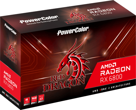 PowerColor Radeon RX 6800 16GB Red Dragon