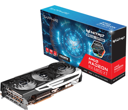 Sapphire Radeon RX 6800 XT 16GB Nitro+ Special Edition
