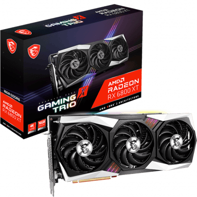 MSI Radeon RX 6800 XT GAMING X TRIO