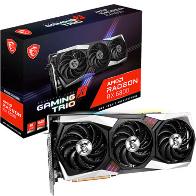 MSI Radeon RX 6800 16GB GAMING X TRIO
