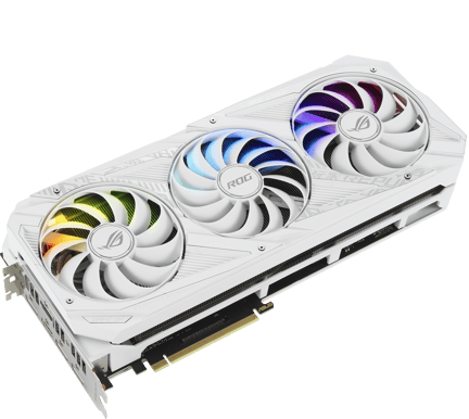 ASUS GeForce RTX 3070 8GB ROG STRIX OC WHITE