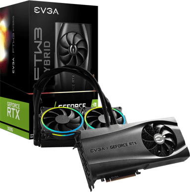 EVGA GeForce RTX 3090 24GB FTW3 ULTRA HYBRID GAMING
