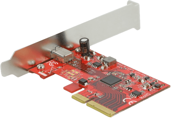 Delock kontrollerkort PCIe till 1st USB Type C (USB 3.2 Gen 2x2)