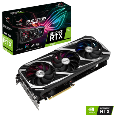 ASUS GeForce RTX 3060 12GB ROG STRIX GAMING OC