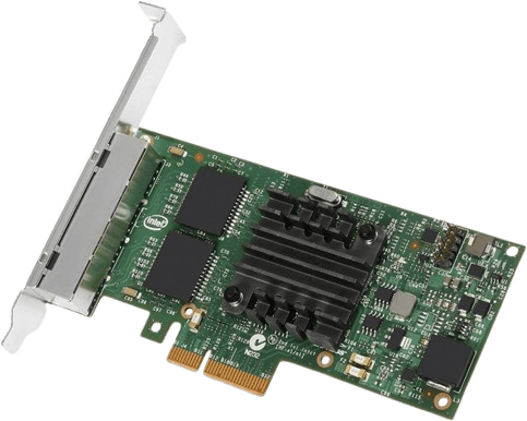 Intel I350-T4V2, Server Adapter  BLK