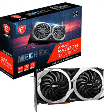 MSI Radeon RX 6700 XT 12GB MECH 2X