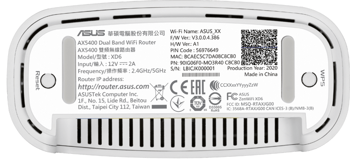 ASUS ZenWiFi XD6 Wi-Fi 6 2-P Vit
