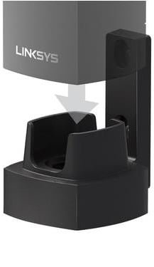 Linksys Velop Väggfäste 1-pack Svart