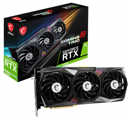 MSI GeForce RTX 3060 12GB GAMING Z TRIO