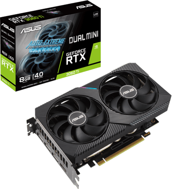 ASUS GeForce RTX 3060 Ti 8GB DUAL MINI V2