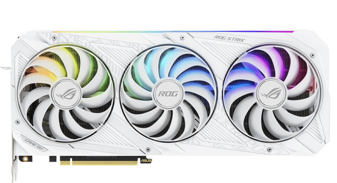 ASUS GeForce RTX 3080 10GB ROG STRIX GAMING OC WHITE V2