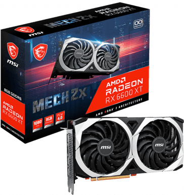 MSI Radeon RX 6600 XT 8GB MECH 2X OC