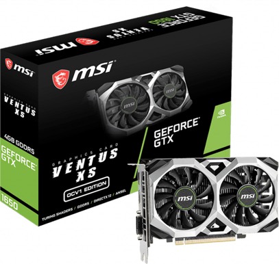 MSI GeForce GTX 1650 4GB VENTUS XS OCV1