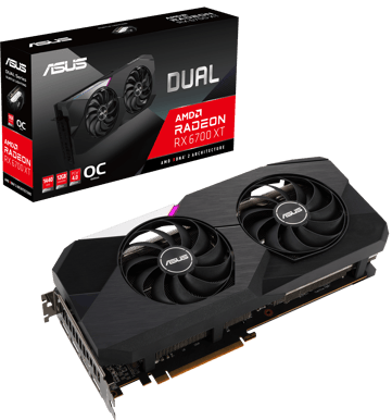 ASUS Radeon RX 6700 XT 12GB DUAL OC