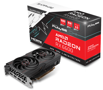 Sapphire RX Radeon 6600 8GB Pulse