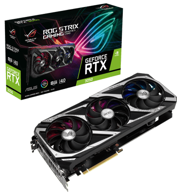 ASUS GeForce RTX 3050 8GB ROG STRIX GAMING
