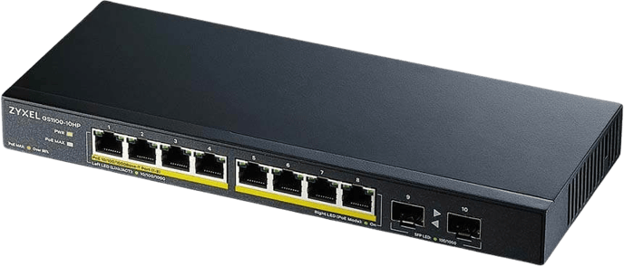 Zyxel GS1100-10HP v2 SFP PoE+
